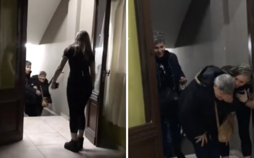 Le prepararon una fiesta sorpresa a su abuela y no salió como lo esperaban: “Casi se nos va”