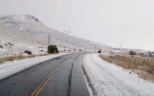 Piden precaución al transitar por las rutas de la cordillera