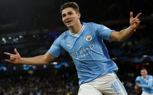 Con dos goles de Julián Álvarez, el Manchester City derrotó 3-1 al Estrella Roja