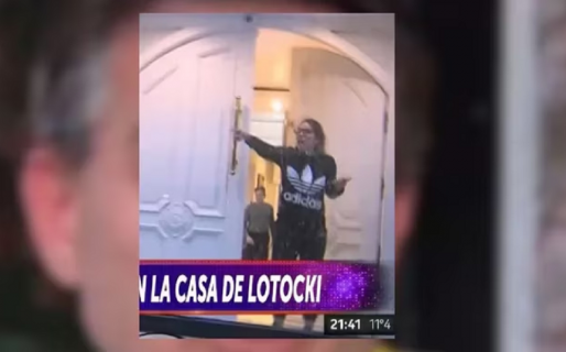 La primera imagen de Aníbal Lotocki tras la muerte de Silvina Luna: atrincherado en su mansión de lujo y acompañado por su esposa