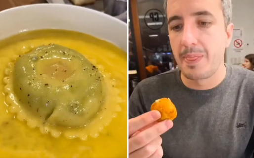 Visitó el restaurante de Donato de Santis, pidió cinco platos y tres postres: el precio lo dejó sorprendido