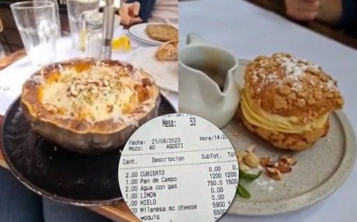Viral: influencer mostró cuánto cuesta comer en el restaurante de Nicolás Francella