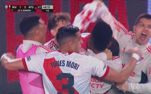 Con gol al último minuto, River le ganó a Atlético Tucumán en el Monumental