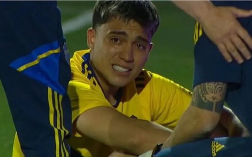 Se confirmó la lesión de Exequiel Zeballos y la preocupación en Boca es total