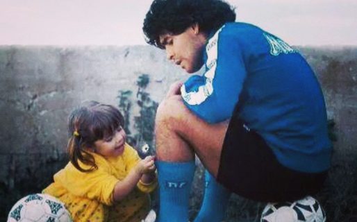 Dalma Maradona presentó “La hija de Dios” y mostró imágenes inéditas de Diego