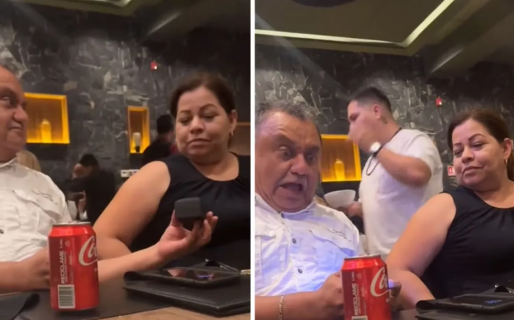 Fue a comer con su pareja e intentó sorprenderla con una propuesta de casamiento pero un detalle arruinó todo