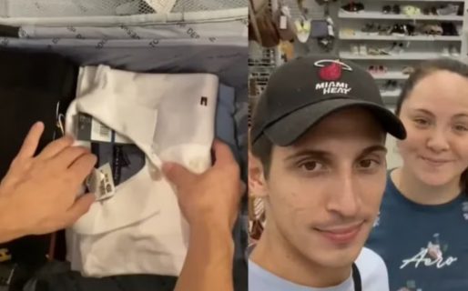 Un tiktoker compartió un tip para tener más espacio en la valija y descolocó a todos