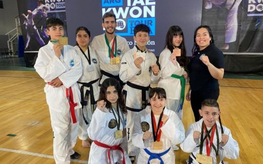 Taekwondo: 11 danes comodorenses clasificaron al Campeonato Nacional en Buenos Aires