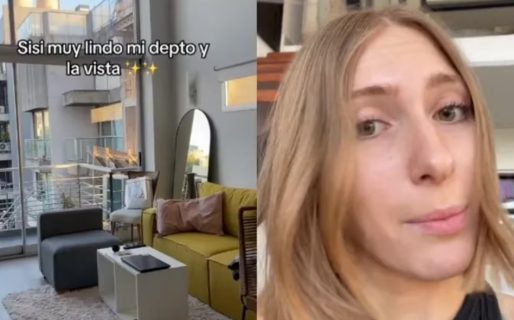 Una joven compartió la espectacular vista que tiene en su departamento y se lamentó por un detalle
