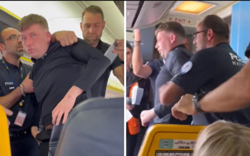 Tensión en el aire: un piloto tuvo que aterrizar de emergencia para echar a un pasajero del avión