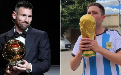 Apostó $20.000 a que Messi ganaba el Balón de Oro, pero cometió un insólito error