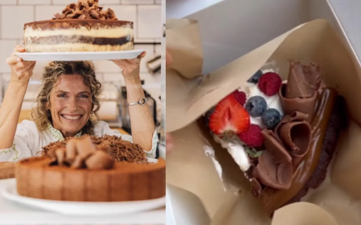 Fue a la pastelería de Maru Botana en Barcelona y compró una porción de torta: el precio fue una fortuna
