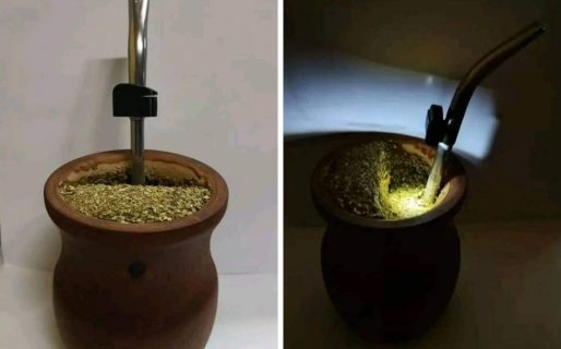 Para los mates nocturnos: en Comodoro venden linterna para las bombillas