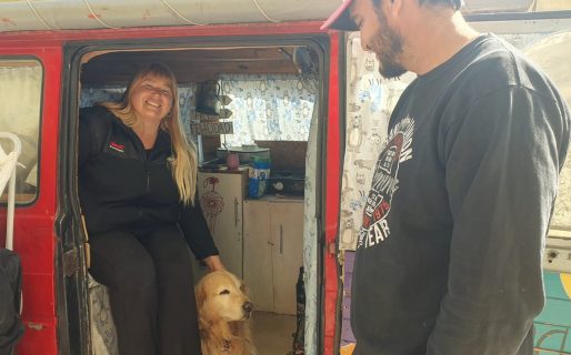 “Viajando por el mundo”: recorren el país hace 4 años y buscan llegar a Alaska