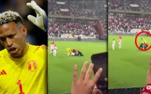 El arquero Pedro Gallese le arrojó el celular a un aficionado peruano que quería una foto con Messi
