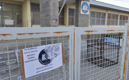 “No queremos saber nada con que tiren abajo la escuela”