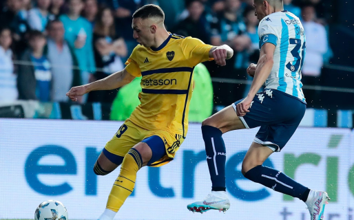 Las emociones llegaron sobre el final: Racing le ganó a Boca