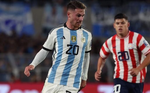 Alexis Mac Allister se emocionó por la presencia de su abuela durante el partido de la Selección argentina