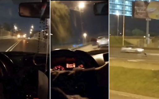 Un conductor chocó, atropelló e intentó quitarse la vida