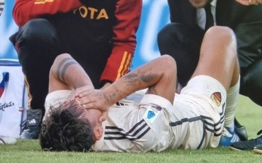 Dybala se lesionó en el partido de Roma y fue desafectado de la Selección
