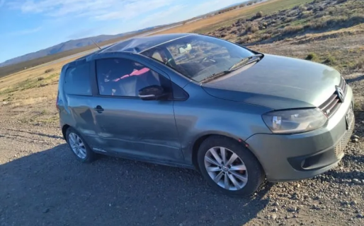 Iban a El Hoyo y volcaron cerca de Sarmiento