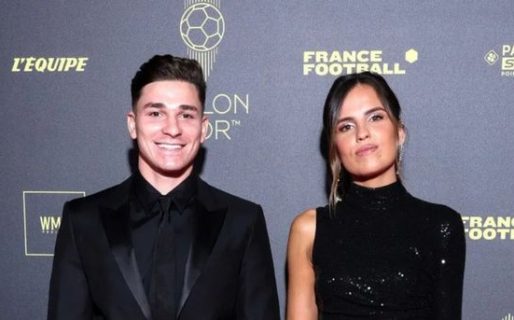 Julián Álvarez, en la ceremonia del Balón de Oro 2023: «Es un orgullo estar en los 10 primeros»