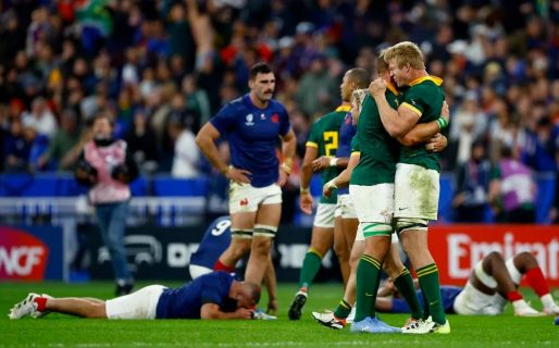 Sudáfrica venció 29-28 a Francia en un increíble partido y se clasificó a las semifinales del Mundial de rugby
