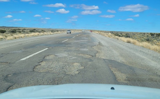 Calamitoso estado de la Ruta 40: el calvario de los chubutenses continúa