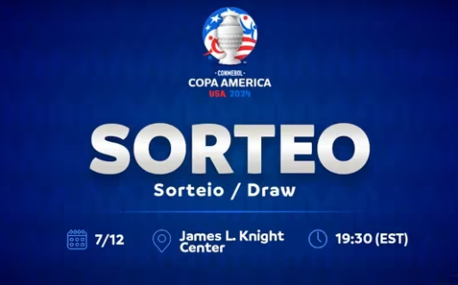 Se confirmó la fecha del sorteo y el sistema de disputa de la Copa América 2024