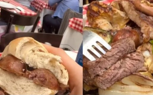 Fue a un tenedor libre y pidió pastas, asado y postre: cuánto gastó