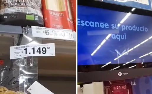 Fue al supermercado, agarró un paquete de fideos y quedó en shock al ver su precio: “¿Es real?”
