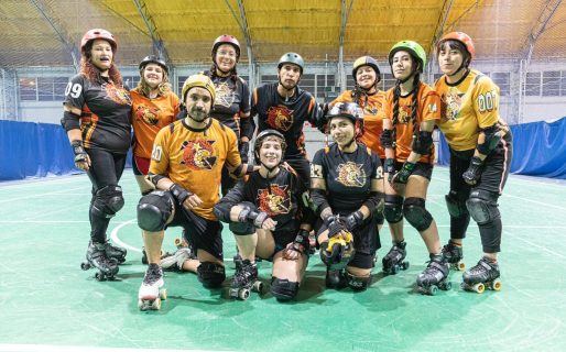 Se viene el Torneo «Vientos del Golfo 2023» de Comodoro Roller Derby en el Club Huergo