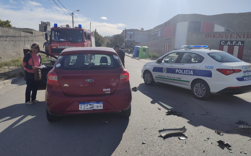 Un joven de 18 años resultó herido en un fuerte choque en Km3
