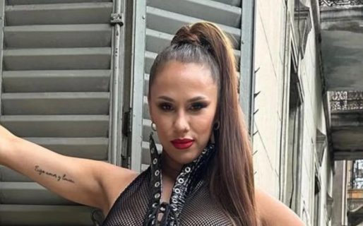 En medio de su crisis con El Polaco, Barby Silenzi promocionó las fotos eróticas que vende por 15 dólares