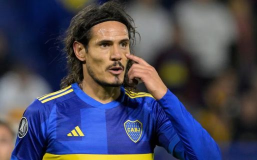 Edinson Cavani recibió una mala noticia después de su molestia muscular en el último partido de Boca