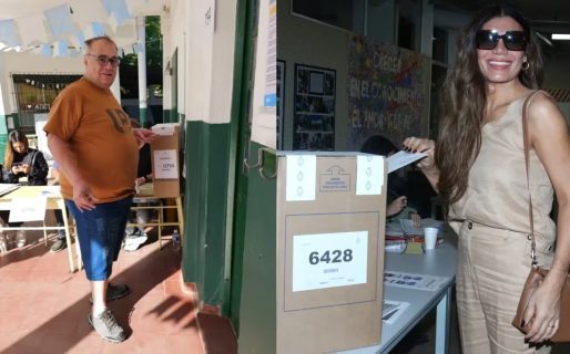 De Florencia de la V a la Tota Santillán, los famosos votaron en el balotaje y celebraron la democracia