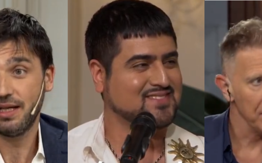 El gesto de Nacho Torres con un artista chubutense que emocionó a Fantino