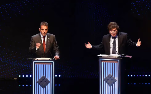 Así será el debate presidencial entre Massa y Milei antes del balotaje: los temas