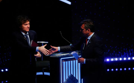 Massa y Milei buscarán forzar errores en el debate a la caza de los votos de los indecisos y en blanco