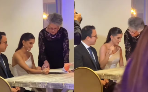 Una mujer firmaba su acta de matrimonio y la hoja se prendió fuego: “El universo te da señales”