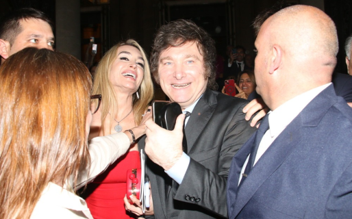 Javier Milei y Fátima Flórez fueron al Teatro Colón a ver la ópera Madama Butterfly