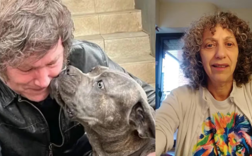 Habla la médium de animales que “conecta” a Milei con su perro Conan: “Quería resolver su dolor”