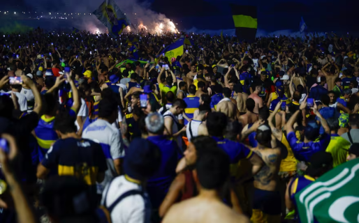 Banderazo: la fiesta de los hinchas de Boca, en una tarde-noche para el recuerdo antes de la gran final