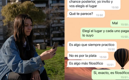 “La avidada del café”: se conocieron por Tinder y él propuso que ella pague la cita con un insólito argumento
