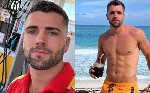 Dejó el fútbol y es modelo: la historia del “playero sexy” que se viralizó por la falta de nafta