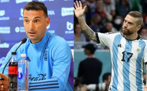 A Scaloni le preguntaron por el Papu Gómez y su respuesta fue terminante