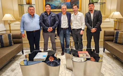 Torres, Vidal y Ávila junto al nuevo Presidente de YPF: «Vamos a llevar adelante una agenda de desarrollo regional»