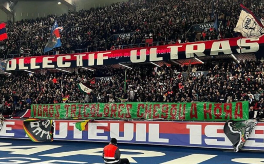 La barra del PSG expresó su apoyo a Fluminense para la final contra Boca