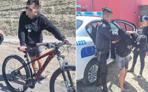 Contaba con pedido de captura y fue aprehendido por robar una bicicleta en Rada Tilly