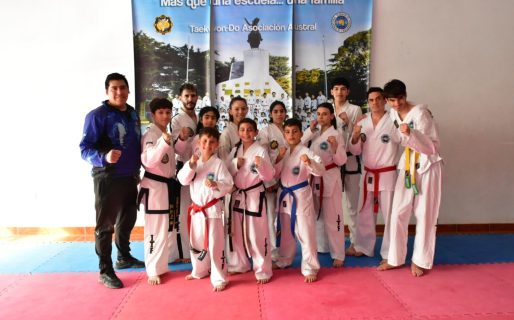 La escuela Taekwon-Do Asociación Austral al Campeonato Sudamericano en Mar del Plata